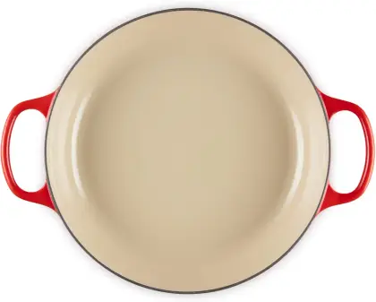 Le Creuset Signature Braiser 3.5 Qt. Enameled Cast Iron, Cerise